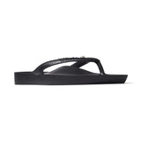 Archies ARCH SUPPORT THONGS - Crystal Black