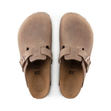 Birkenstock BOSTON LEATHER Tobacco CLOGS