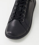 Ziera SHAUNAT Xf Black Leather Lace Up Boots