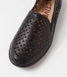 Ziera WAVADA Xf Black Leather Loafers