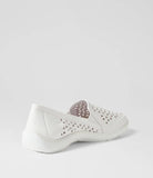 Ziera WAVADA Xf White Leather Loafers