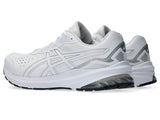 Asics MENS GT-1000 LEATHER 2 (2E WIDE) White/Piedmont Grey
