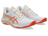 Asics WOMEN'S NETBURNER BALLISTIC FF 4 White/Vivid Coral