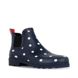 Jellies LADIES MOLLY GUMBOOT Navy and White Polkadots