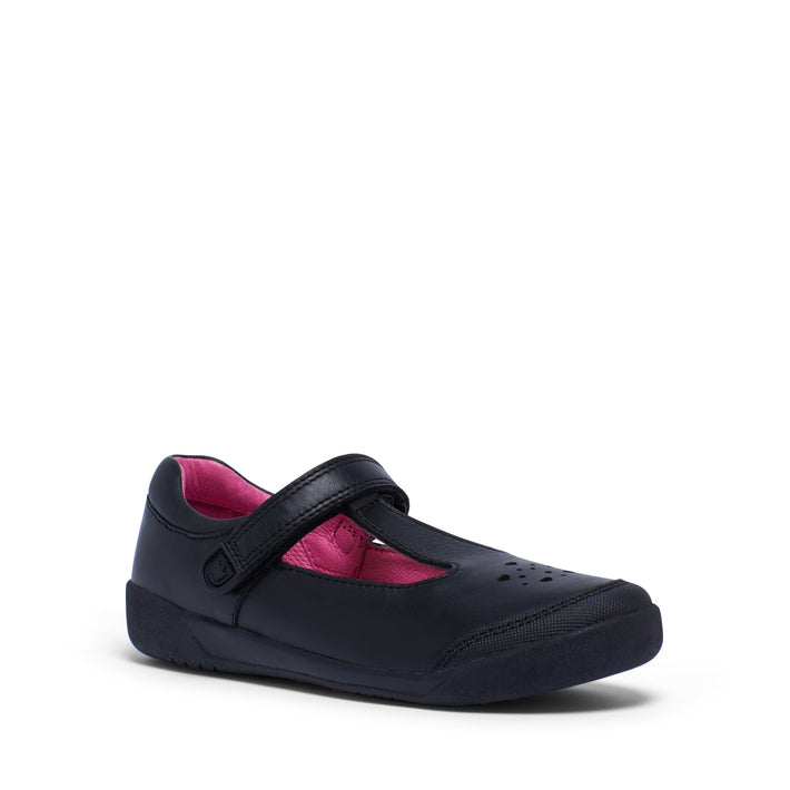 Clarks SHOPKINS BELLE BIRDIE SCHOOL SHOES Black Sesto Shoex