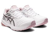 Asics WOMENS GT-1000 LEATHER 2 (D WIDE) White/Pure Silver