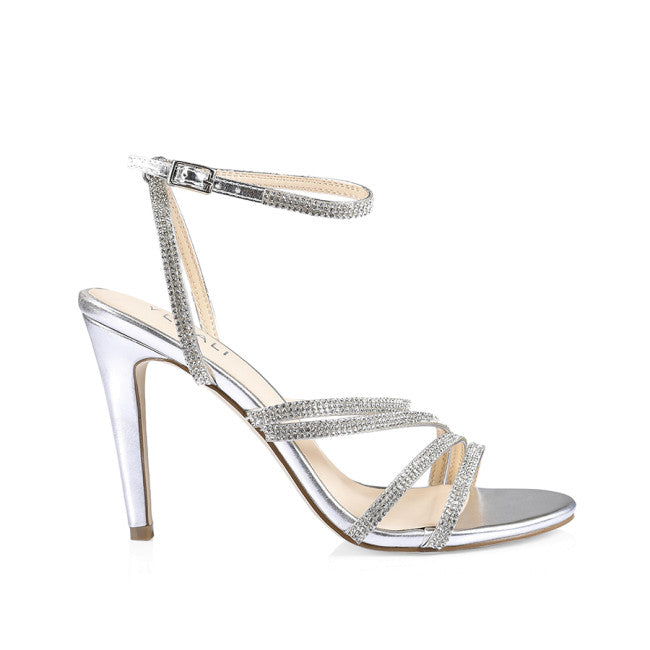 Verali OAKLEY FORMAL HEEL - Silver Metallic – Sesto Shoex