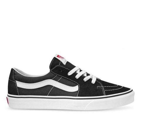 Vans SK8-LOW SHOES Black/True White
