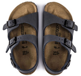 Birkenstock KIDS ROMA BIRKO-FLOR Navy Sandals
