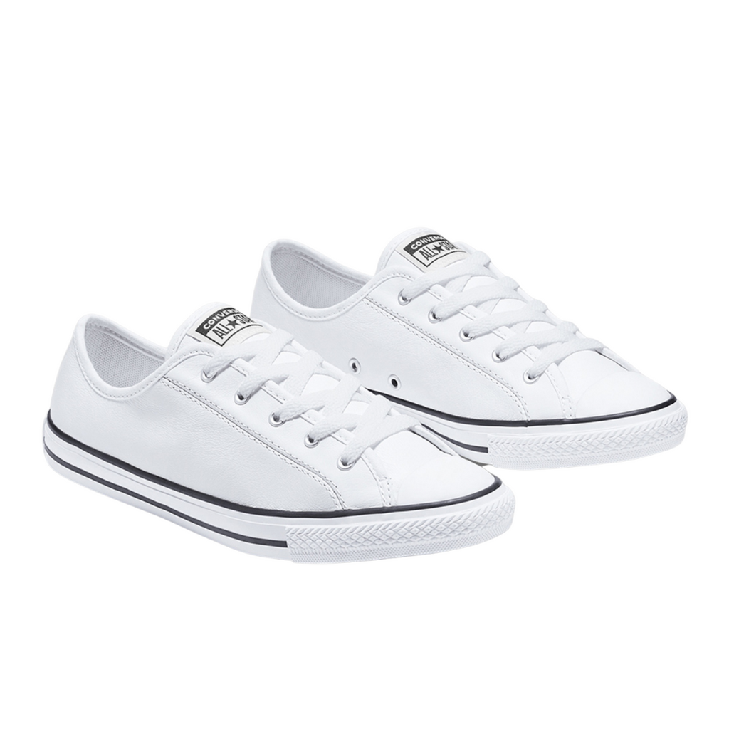 Converse ALL STAR DAINTY Low Leather White Women s Sesto Shoex