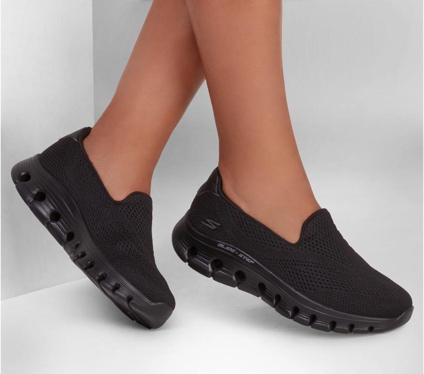 Skechers womens gowalk 3 shoes black Clearance