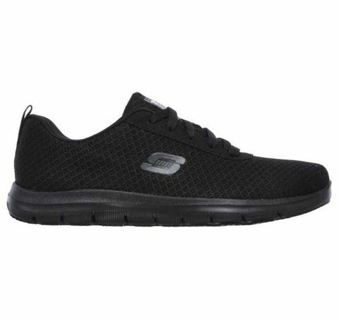 Skechers WOMEN'S WORK RELAXED FIT GHENTER - BRONAUGH SR Black