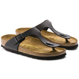 Birkenstock GIZEH BIRKO-FLOR Black