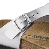 Birkenstock GIZEH BIRKO-FLOR Silver