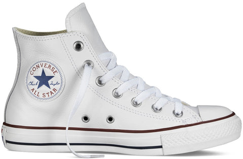 Converse Adult ALL STAR Hi Leather White 