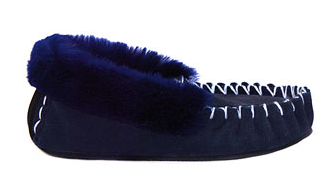 Australian Made 100% Wool Moccasin Slippers