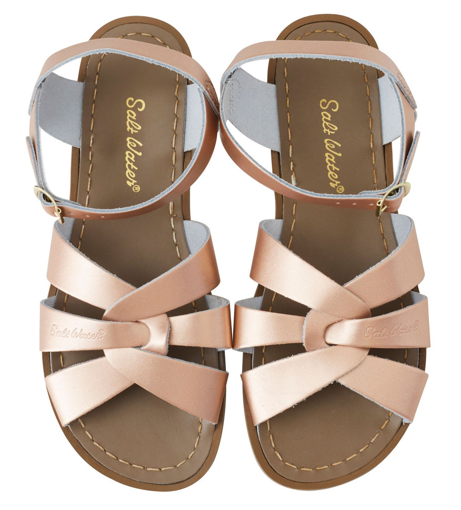 Gold sales saltwater sandals