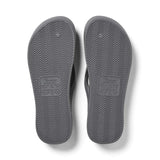 Archies ARCH SUPPORT THONGS - Charcoal