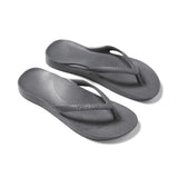 Archies ARCH SUPPORT THONGS - Charcoal