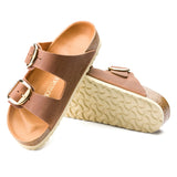 Birkenstock ARIZONA Big Buckle Cognac Oiled Leather
