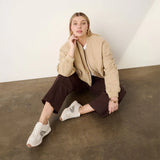 Frankie4 AXEL II White/Leopard Print