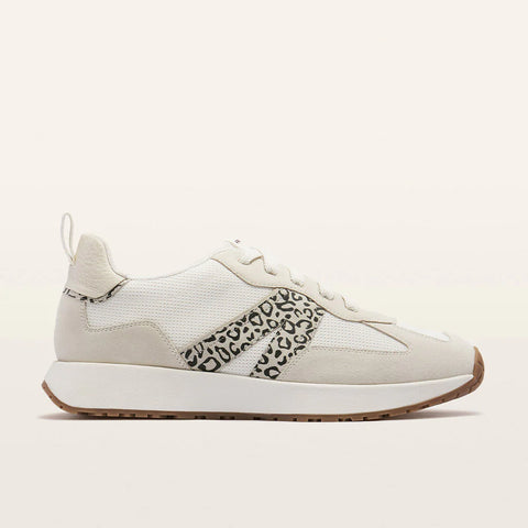 Frankie4 AXEL II White/Leopard Print