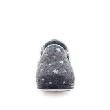Panda ELEANOR STEPPINS Slippers - Grey Flower