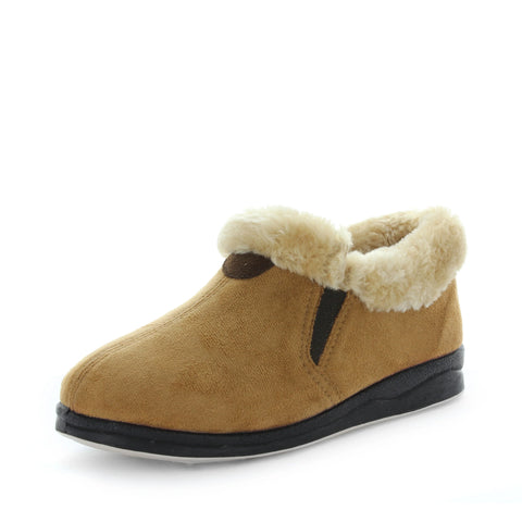 Panda ELIVIA Bootie Slippers - Chestnut