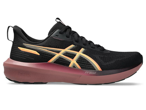 Asics WOMENS GT-1000 14 Black/Vivid Coral