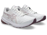 Asics WOMENS GT-1000 LEATHER 2 (D WIDE) White/Pale Pink