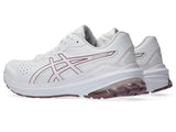 Asics WOMENS GT-1000 LEATHER 2 (D WIDE) White/Pale Pink