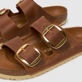 Birkenstock ARIZONA Big Buckle Cognac Oiled Leather