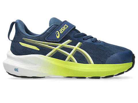 Asics KIDS GT-1000 14 PS Independence Blue/Neon Lime