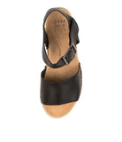 Ziera KRAIG XF Black Leather Sandals