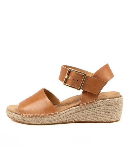Ziera KRAIG XF Tan Leather Sandals