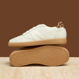 Frankie4 LEVI White/Leopard Print