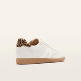Frankie4 LEVI White/Leopard Print
