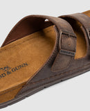 Rodd & Gunn RAGLAN SLIDE Chocolate