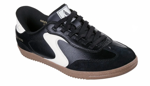 Skechers WOMEN'S SLIP-IN'S - HOTSHOT PERFECT CHOICE Wide Fit - Black/White