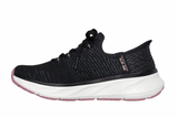 Skechers WOMEN'S SLIP-IN'S - RELAXED FIT EDGERIDE Black/Pink