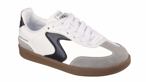 Skechers KIDS HOTSHOT - JUNIOR VARSITY White/Black