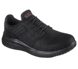 Men's Skechers Work Slip-Resistant: Delson 3.0 - BELOTH Black