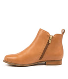 Ziera TALIA Xf Tan Leather Ankle Boots