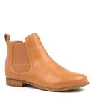 Ziera TALIA Xf Tan Leather Ankle Boots