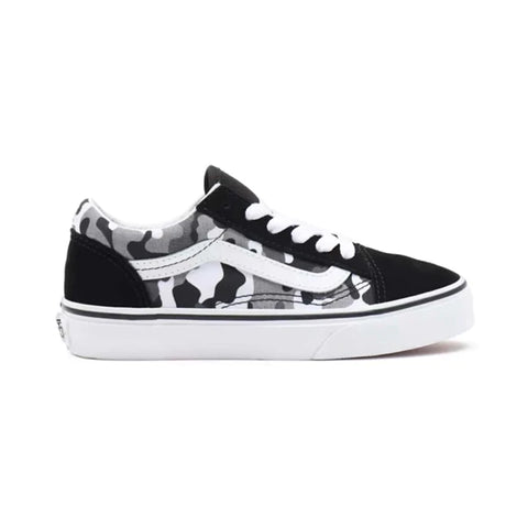 Vans KIDS OLD SKOOL Primary Camo Black/White