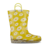 Jellies KIDS DAISY BRIGHT LIGHT UP GUMBOOTS Yellow