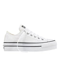 Converse Womens Chuck Taylor All Star Canvas LIFT LOW TOP White
