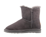 Grosby BUTTON UGG Dark Grey