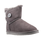 Grosby BUTTON UGG Dark Grey