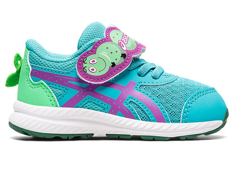 Asics Toddler CONTEND 7 TS SCHOOL YARD Sea Glass/Orchid